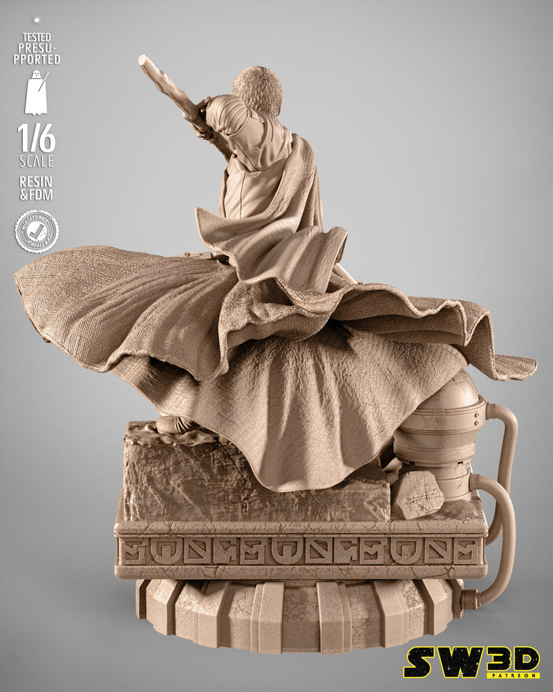 SW3D November 2025 Term Chirrut Imwe Sculpture