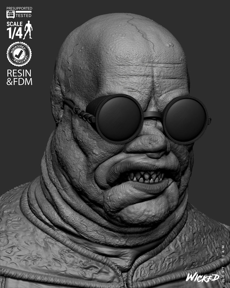 Butternall Portrait Bust resin bust kit view 7