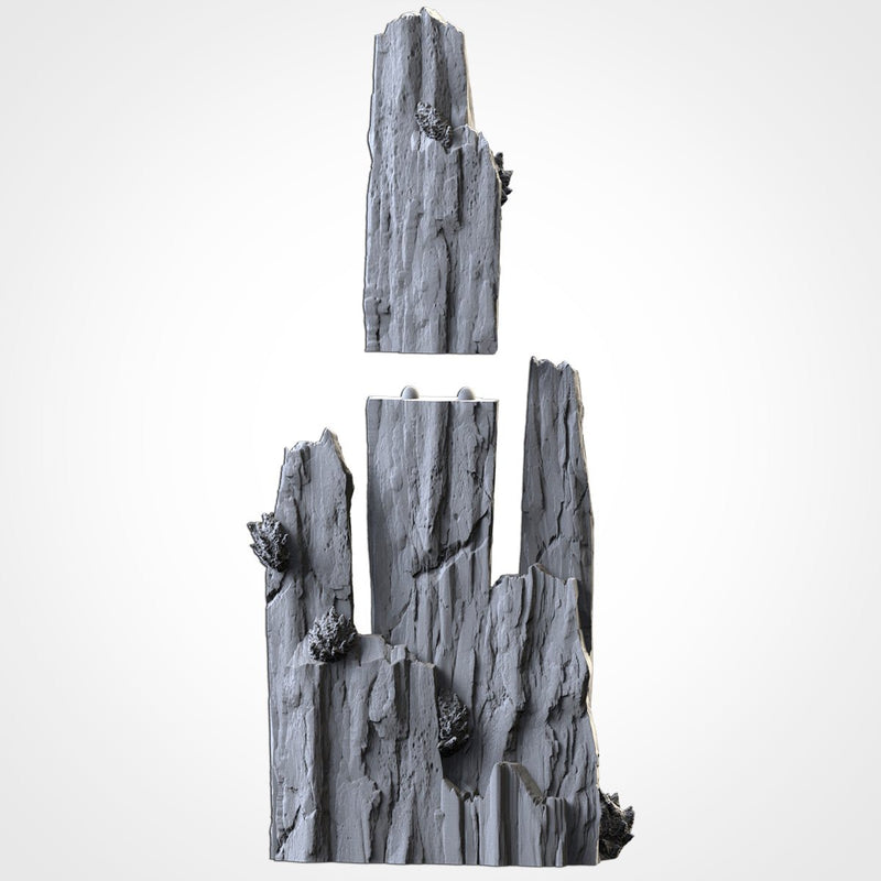 High Mountains 3D printed terrain view 7
