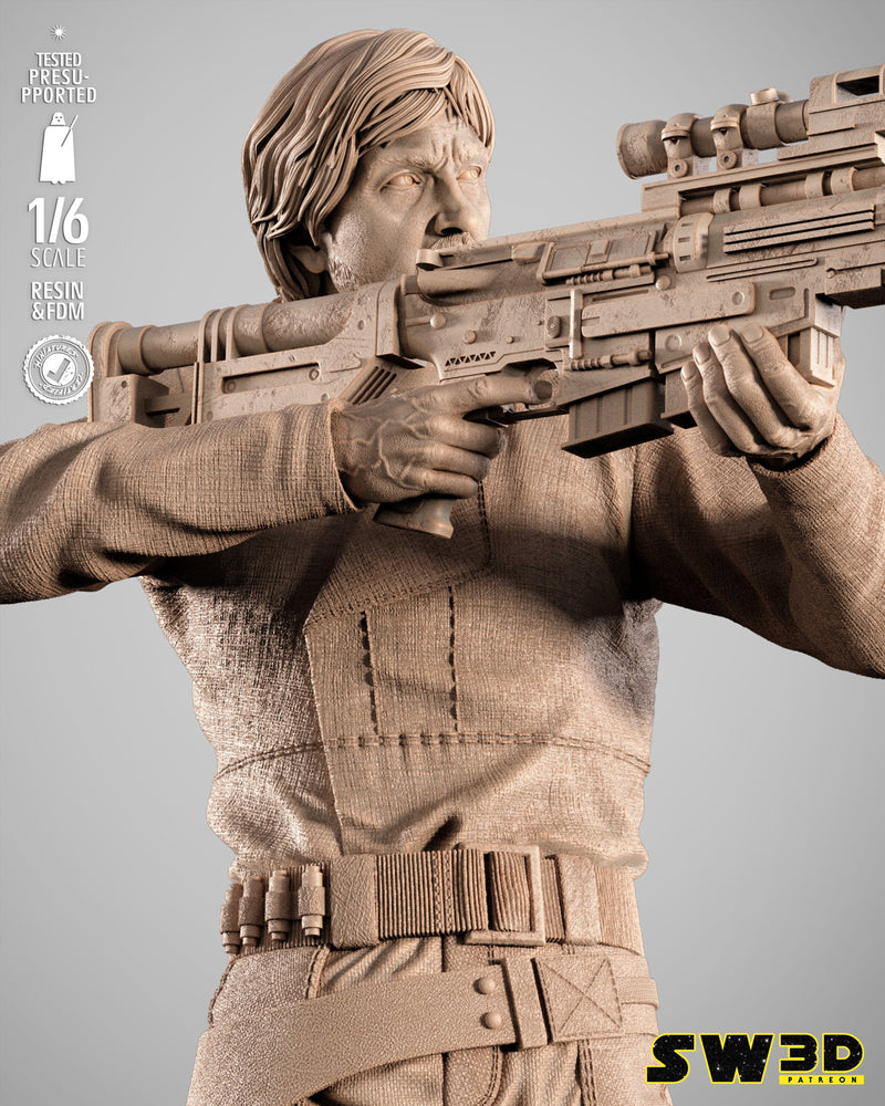 SW3D September 2025 Term Cassian Andor Sculpture