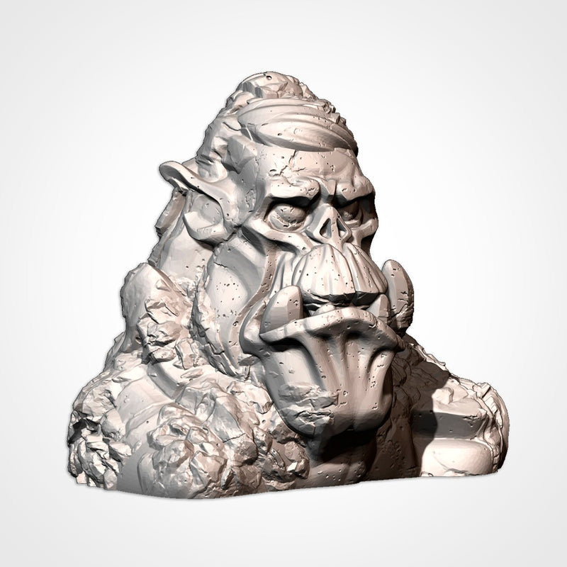 Orcish Monuments II 3D printed terrain view 7