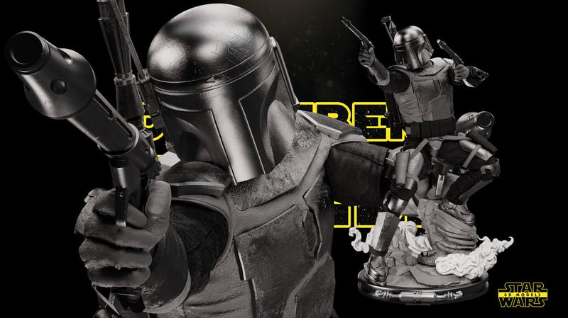 Jango Fett Sculpture