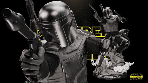 Jango Fett Sculpture