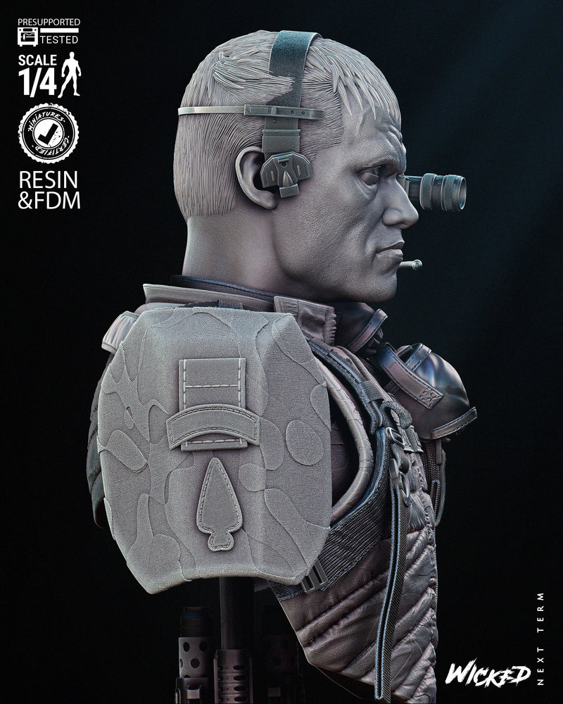 Andrew Scott Portrait Bust resin bust kit view 7