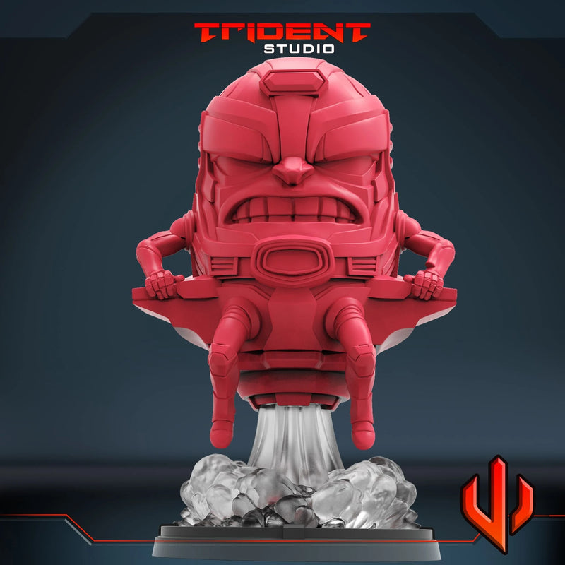 MODOK Marvel MCP-compatible 40mm resin proxy miniature by Trident Miniatures - product image 7