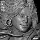 Dazzler Sculpture resin statue kit view 7