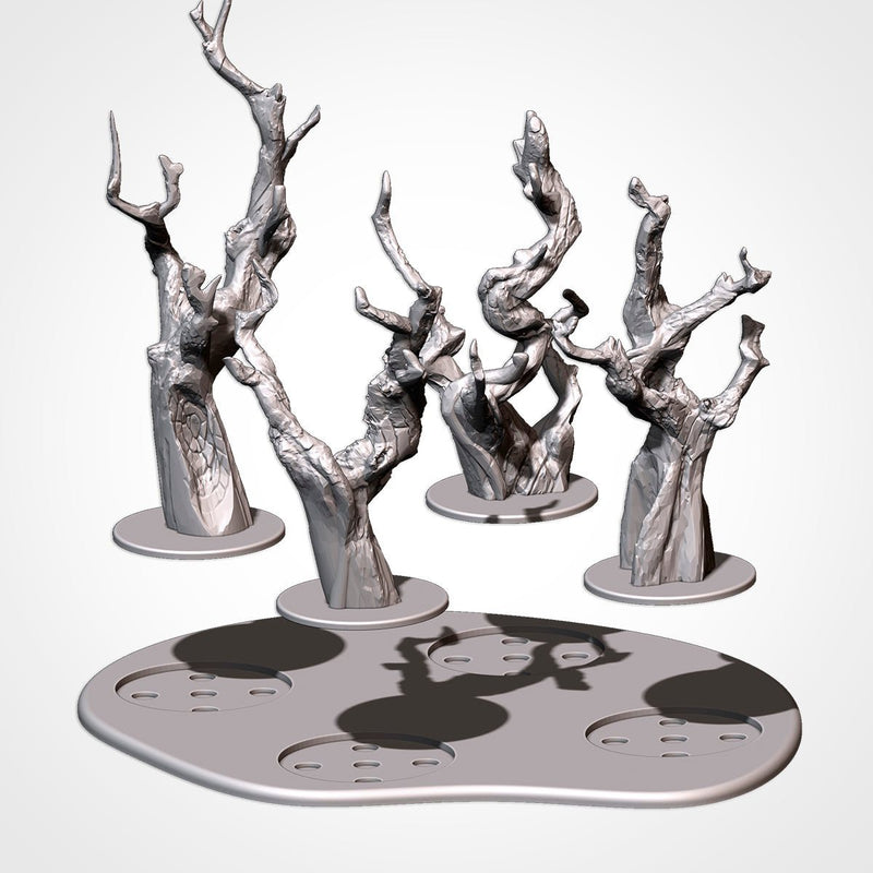 Dead Forests 3D printed terrain view 7