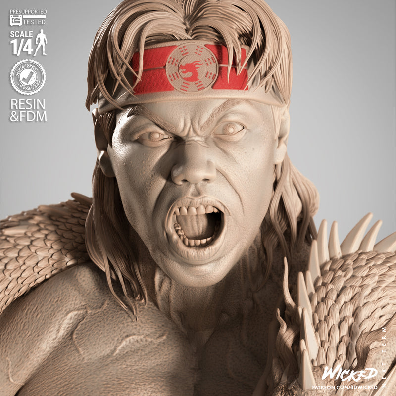 Chong Li Portrait Bust resin bust kit view 7