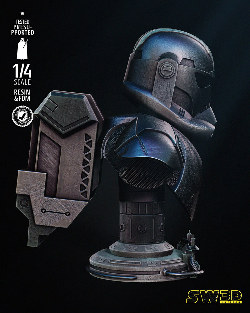 Hunter Portrait Bust
