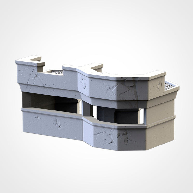 War Bunkers 3D printed terrain view 7