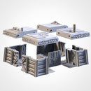 Bunkers 3D printed terrain view 7