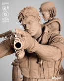 Diorama Resident Evil resin diorama kit view 7