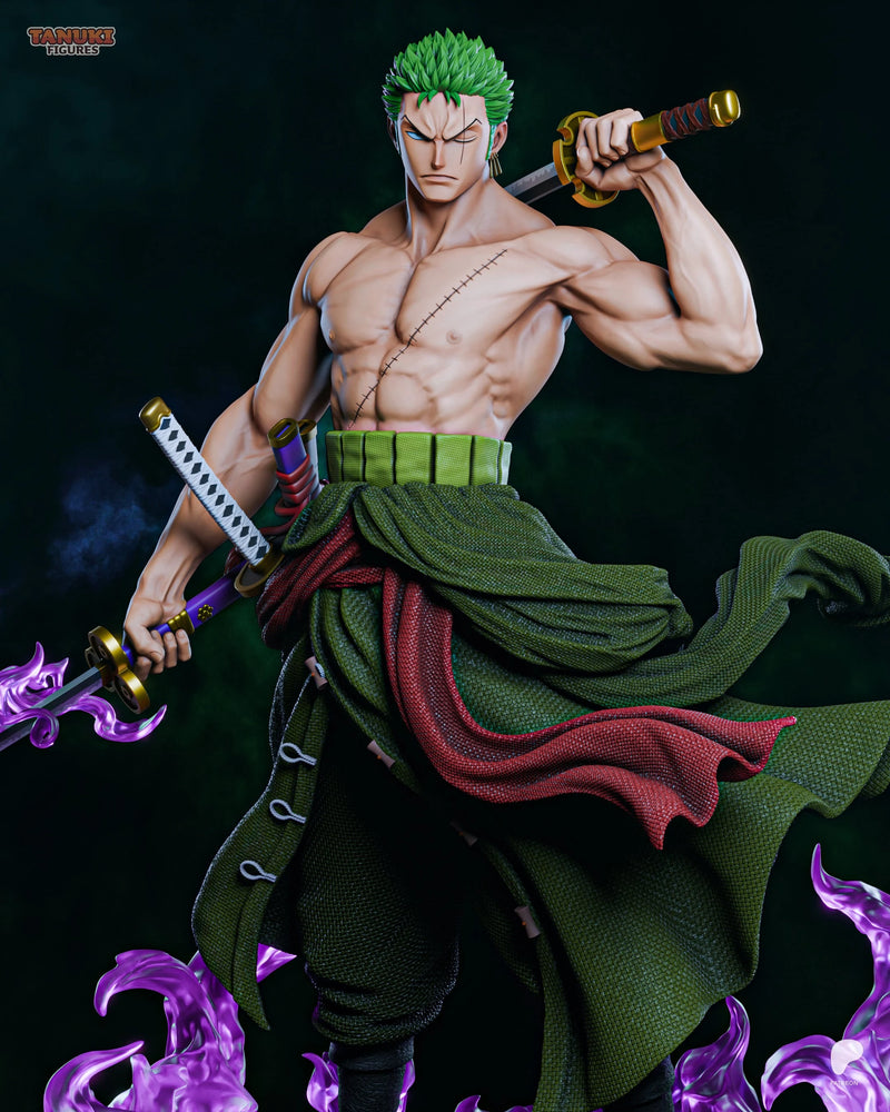 Zoro Resin Statue & Bust - Full Size view 7