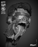 Cyclops Zombie Portrait Bust resin bust kit view 7