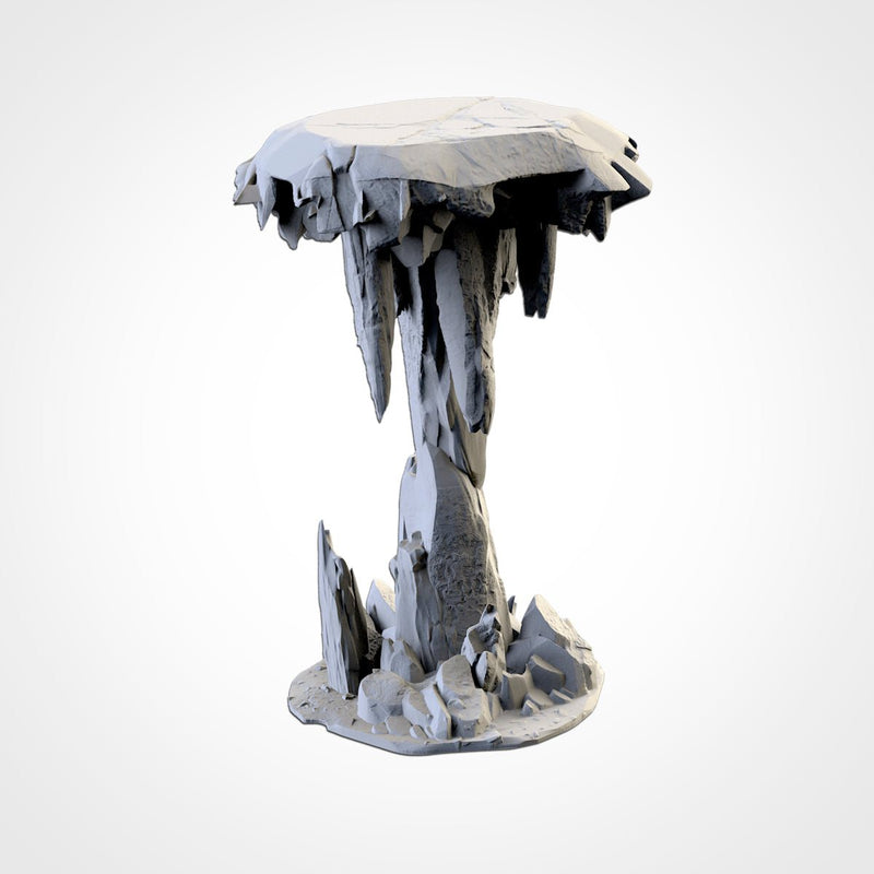 Rocky Terrain 3D printed terrain view 7