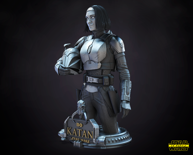 Bo Katan Bust