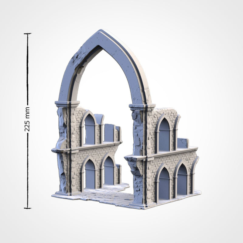 Majestic Ruins 3D printed terrain view 7
