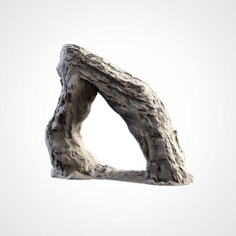 Desert Mountains 3D printed terrain view 7