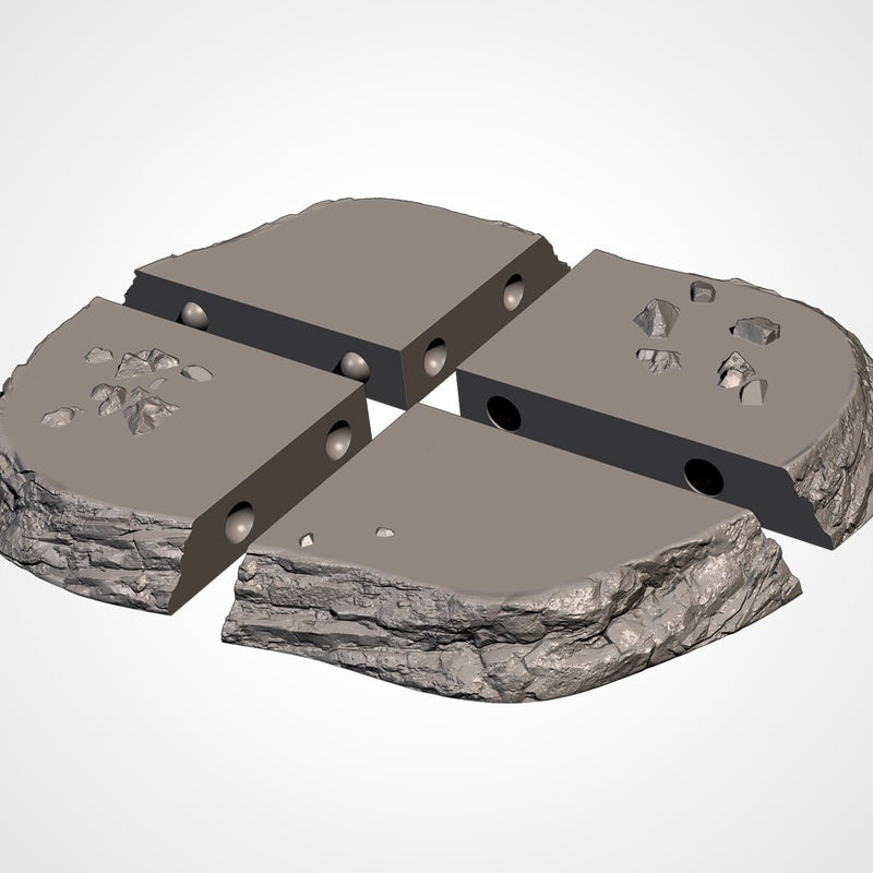 Classic Hills 3D printed terrain view 7