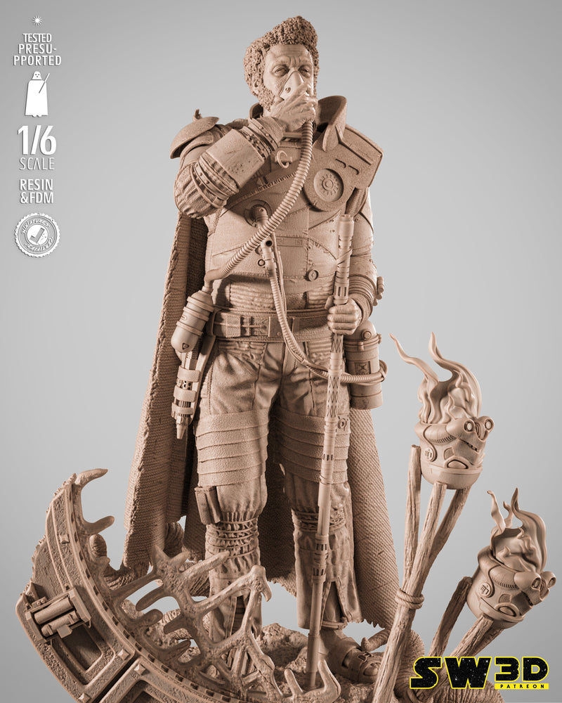 SW3D October 2025 Term Saw Gerrera Sculpture