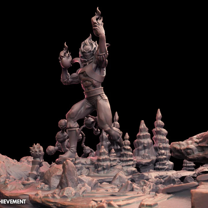 Doctor Strange vs. Dormammu Marvel resin diorama by C27 Studios - product image 7