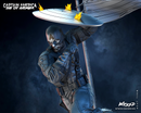 Captain America Sculpture resin statue kit view 7