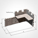 WTC Foldable Sovietic Set 3D printed terrain view 7
