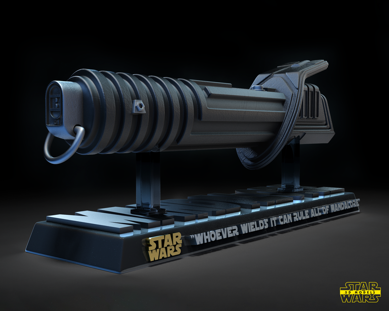 Dark Saber Sculpture