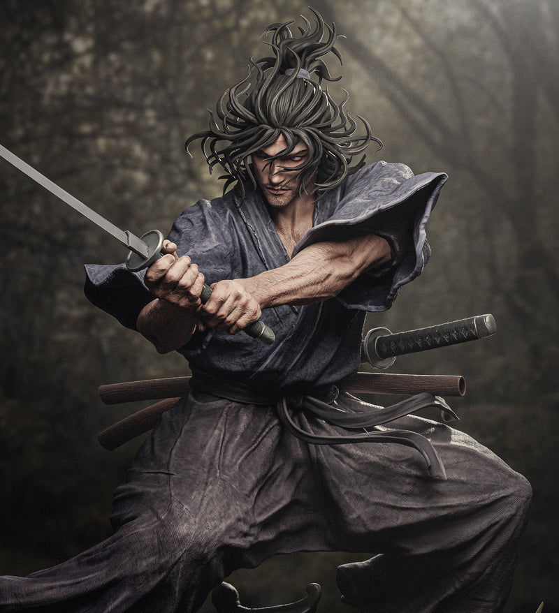 Musashi Miyamoto Statue - 1/9 Scale
