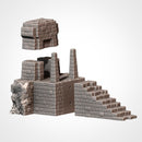 Modular Civilization 3D printed terrain view 7