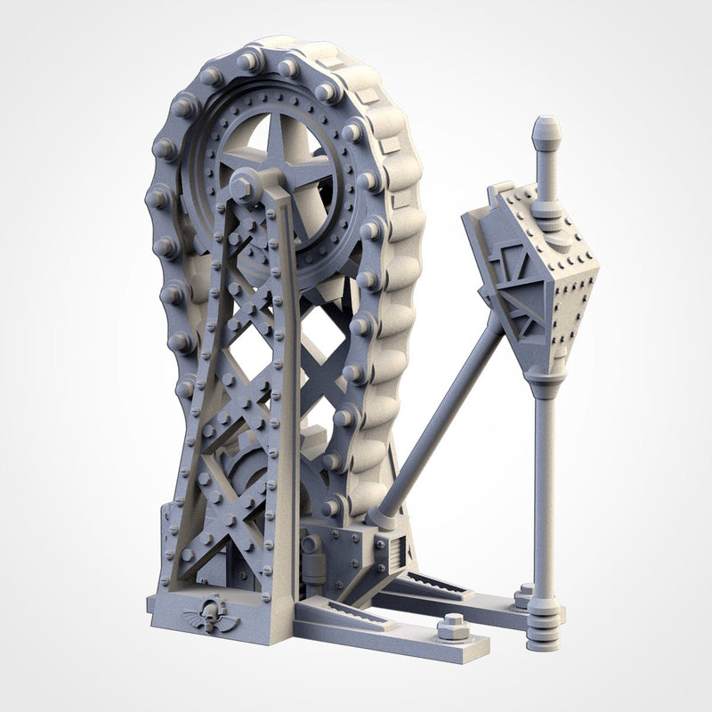 Mechanical Sector 3D printed terrain view 7