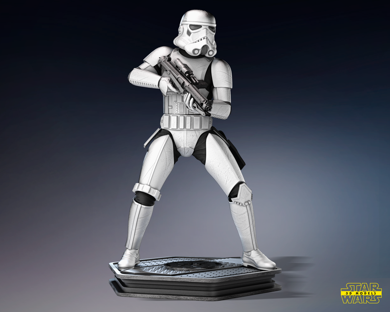 Stormtrooper Sculpture