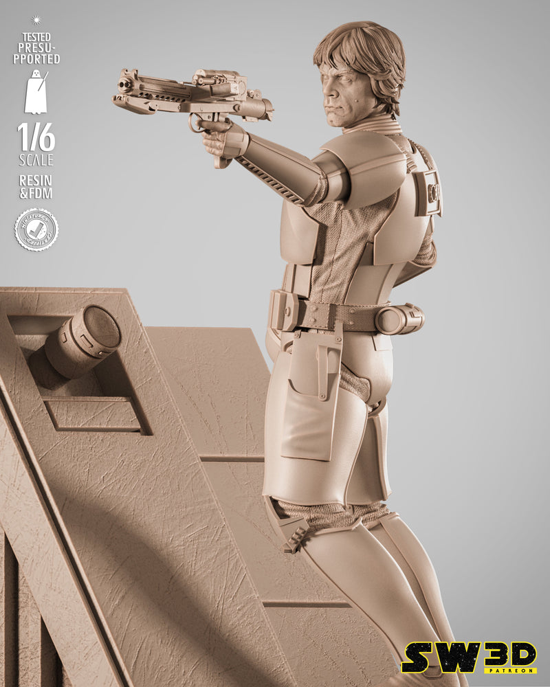 SW3D October 2025 Term Luke Stormtrooper Sculpture