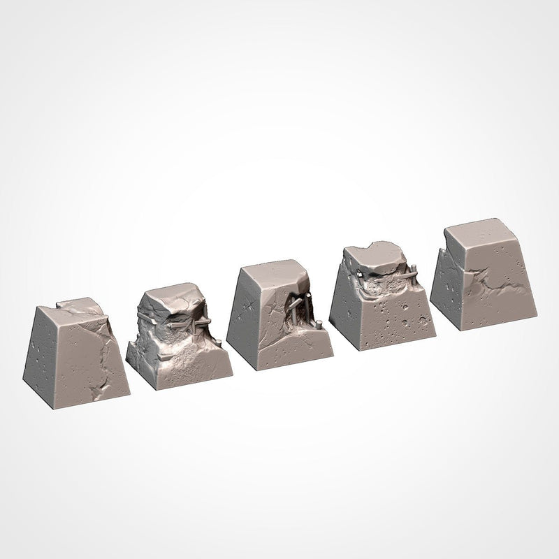 Obstacles Of War 3D printed terrain view 7