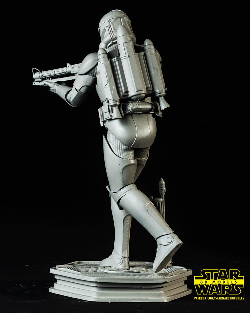 Clone Trooper Sculpture