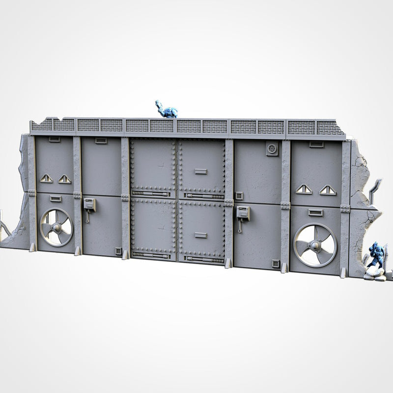 Modular Defenses 3D printed terrain view 7