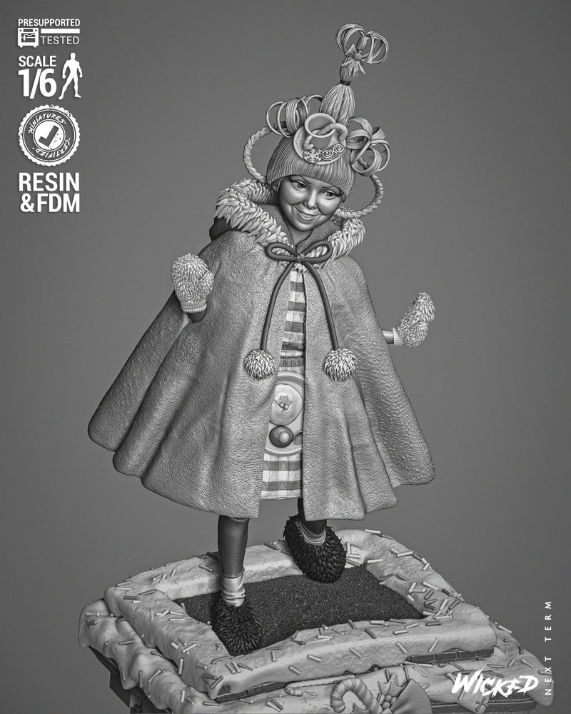 Cindy Sculpture resin statue kit view 7
