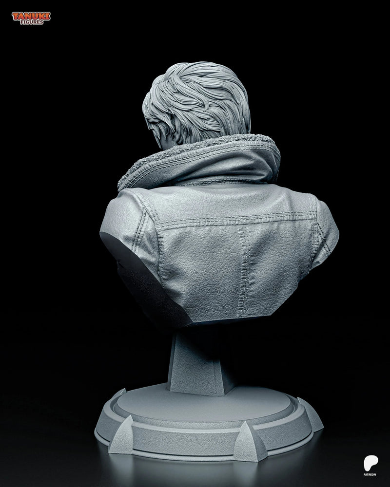 Leon Resin Statue & Bust - Bust view 7