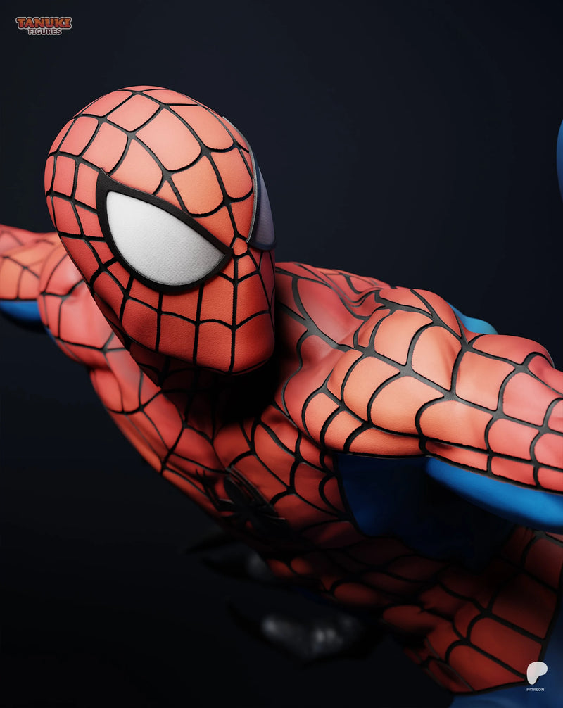 Spider-Man Resin Statue & Bust - Full Size view 7