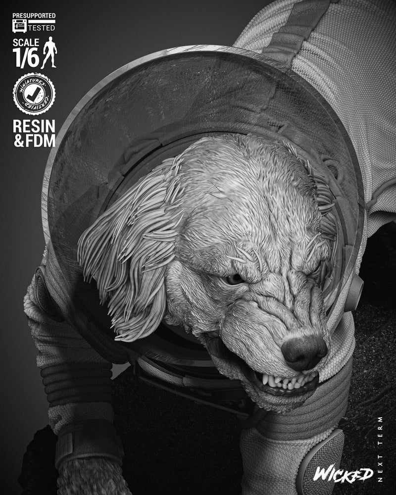 Cosmo Sculpture resin statue kit view 7