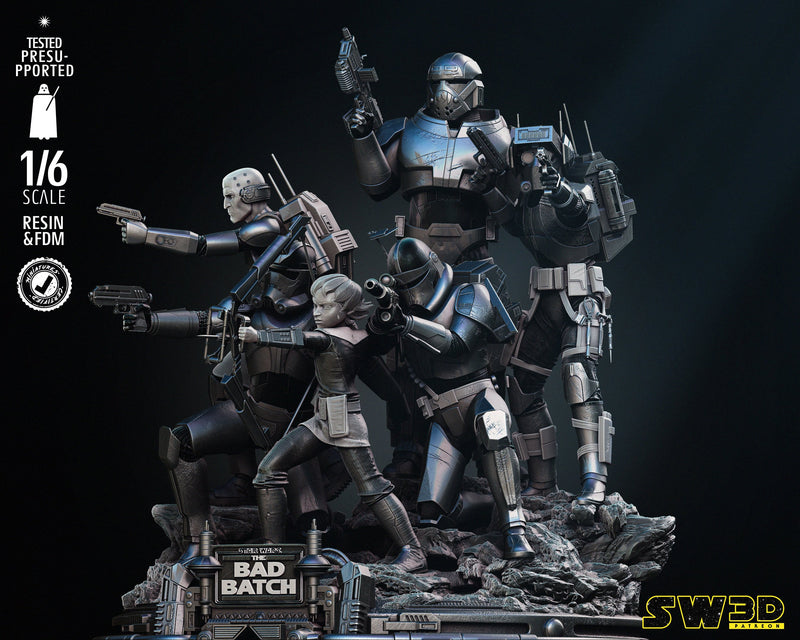 Bad Batch Diorama