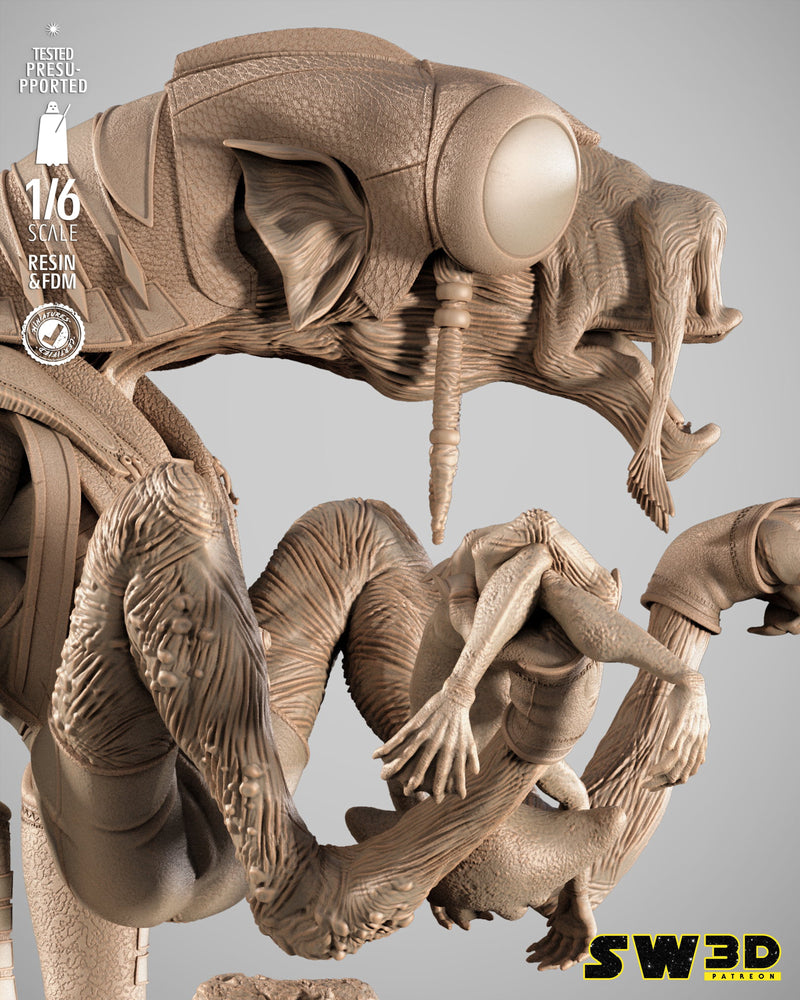 SW3D September 2025 Term Sebulba Sculpture