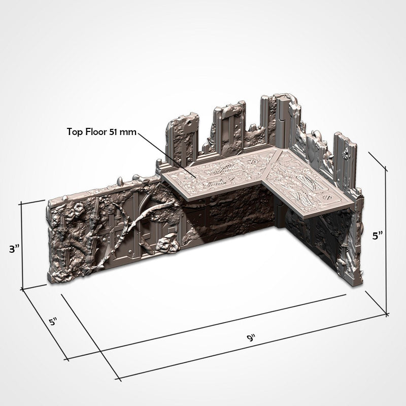 WTC Foldable Nids Set 3D printed terrain view 7