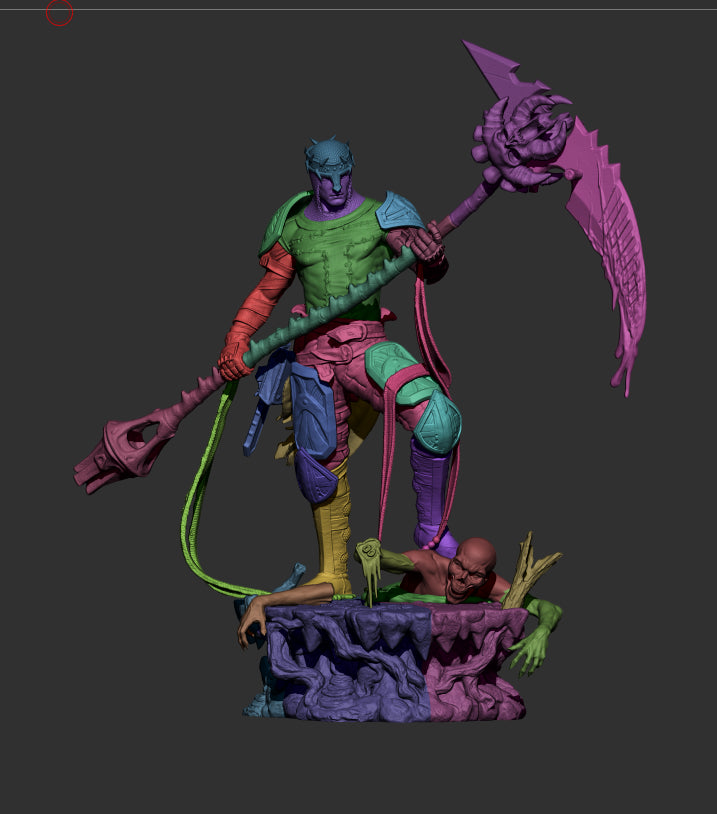 Dante Inferno Statue - 1/9 Scale
