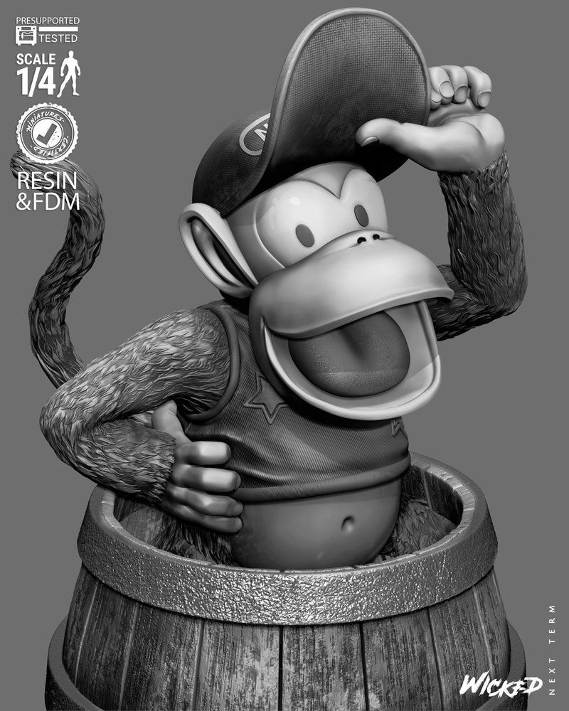 Diddy Portrait Bust resin bust kit view 7