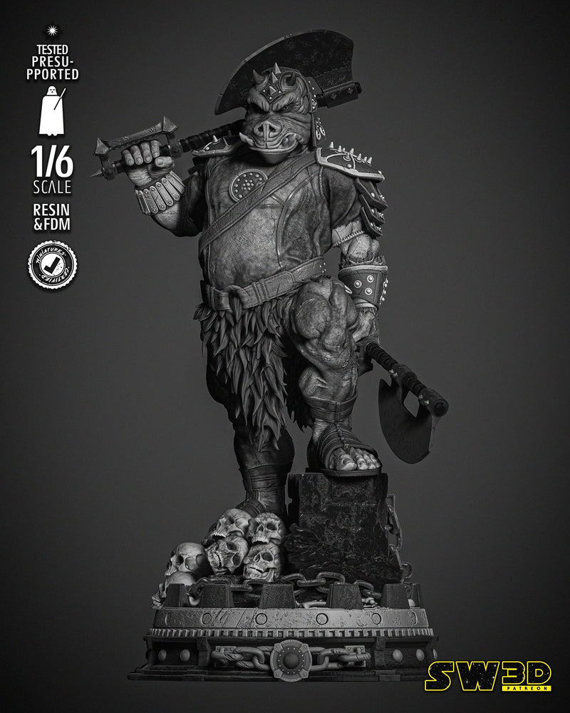 Gamorrean Guard Sculpture