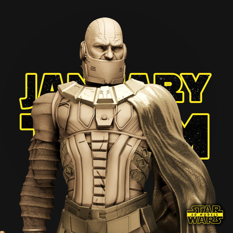 Darth Malak Sculpture