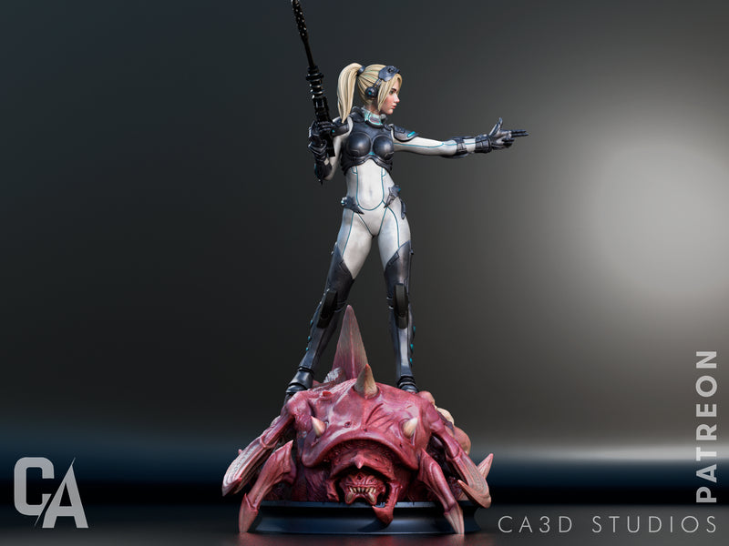 Nova Starcraft Statue - 1/9 Scale