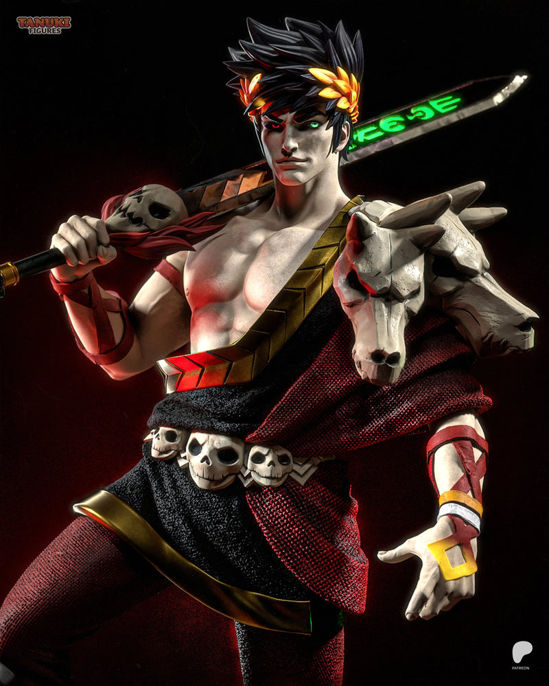 Zagreus Resin Statue & Bust - Full Size view 7