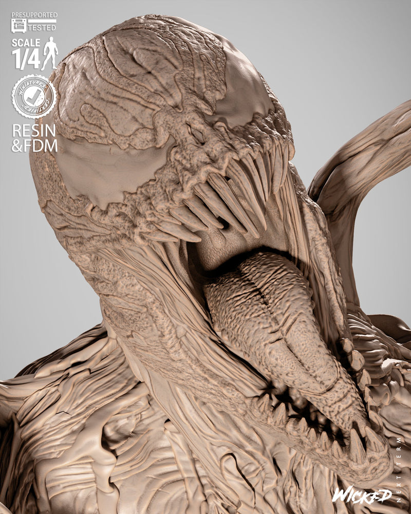 Carnage Portrait Bust resin bust kit view 7